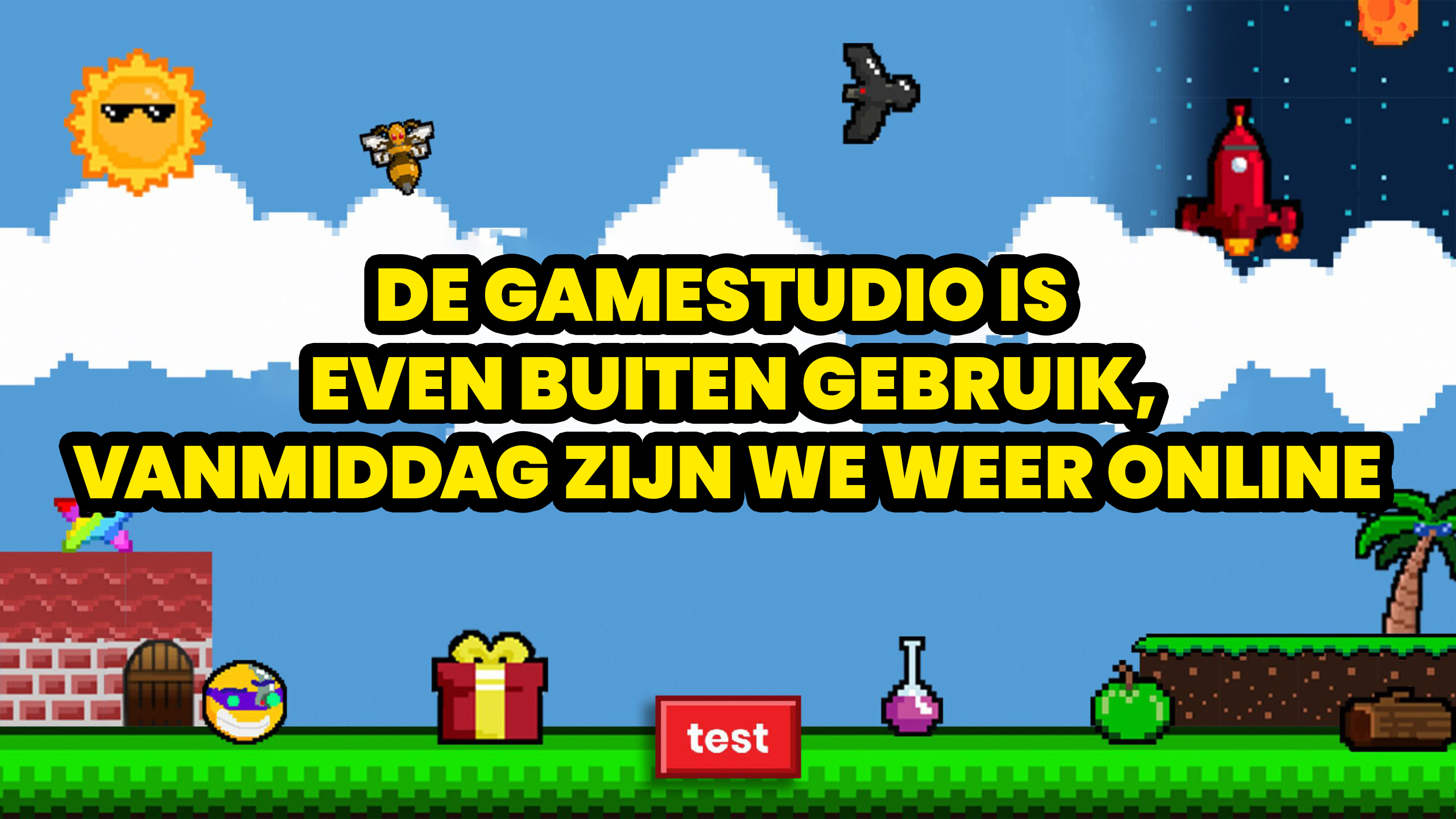 Tijdelijk buiten gebruik, probeer het later nog eens!